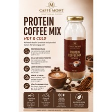 Caffe Mont Protein Coffee Mix Mocha – Yüksek Proteinli Hazır Kahve Karışımı 20 G