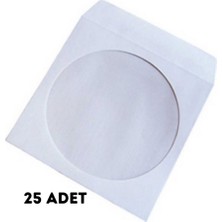 Asil Doğan CD Zarfı Pencereli 90GR 25LI