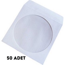 Asil Doğan CD Zarfı Pencereli 90GR 50LI