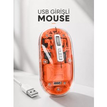 Hace Bazaar Sessiz Kablosuz USB Girişli Mouse Fare Yüksek Performanslı