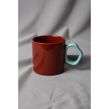 Bereketli Store Emsan Renkli Porselen Kupa 310 ml  | Kahve ve Çay Kupası