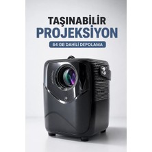 Hace Bazaar Taşınabilir Projeksiyon 64 GB Dahili Depolama