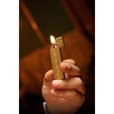 Caka Zen Serisi Benzinli Pirinç Çakmak - Altın Girdap