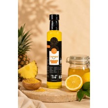 Canbakkal Ananas Özlü Bromelain Şurubu 250 ml - Bromelain İçeren Doğal, Katkısız ve Şekersiz Şurup