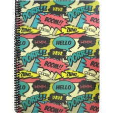 Mynote Flex Up Defter A4 40 Yp Kareli Konuşma Balonu