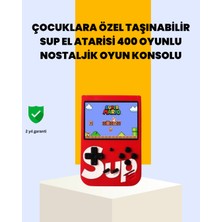 Aksiyon Global 400 Oyunlu Taşınabilir Retro El Konsolu - Lisinya