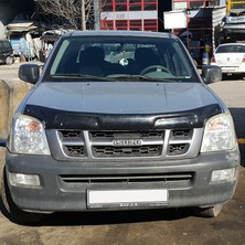Tuning Vadisi Isuzu Dmax Kaput Rüzgarlığı 2002 2003 2004 2005 2006 Yıl Aralığı Uyumlu D-Max Parlak Siyah