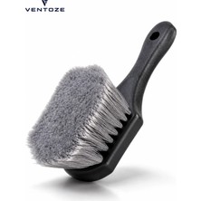 Ventoze Premium Oto Lastik ve Jant Yıkama Fırçası Çizmez Ergonomik Saplı
