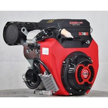  by reis kamaby reis gk740he marşlı/ipli kamalı benzinli motor 22 hp
