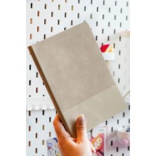 Mcreative A5 Esnek Kapak Vegan Deri Çizgili  Defter  192 Sf. 80 Gr. Ivory Kağıt