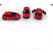 E-Trend Store 207 Çek Bırak Metal Model Araba 1/32