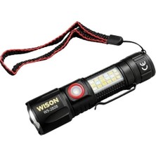 Epilons Wison WS-2828 1000 Lümen Mıknatıslı USB Şarjlı El Feneri