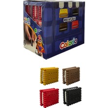Silka Coloria 3D Bisküvi Silgi 24'lü ( 1 Paket )