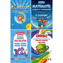 Altın Nokta Yayınevi 3. Sınıf Bilsem-Kanguru-Olimpiyat Sınavlarına Hazırlık Seti 4 Kitap