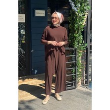 Noi Pantolonlu Takım 86137T Kahve