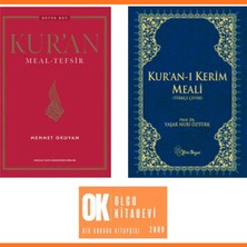 Yeni Boyut Yayınları Kur'an Meal  Tefsir - Mehmet Okuyan / Kur'an ı Kerim Meali Türkçe Çeviri - Yaşar Nuri Öztürk