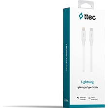 2DK40B Ttec Type-C - Lightning Hızlı Şarj Kablosu