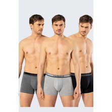 Cacharel Erkek 3'lü Boxer, %95 Pamuk, %5 Elastan