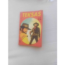Teksas Oval Kapak Cilt 87SAYI 131-132-133-134-135600 Kuruşluk Basilmis Ilk 15 Sayfada Renklendirme Yapilmis Harici Cok Temiz Durumdadir