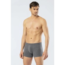 Cacharel Erkek Likralı Düz Renk Boxer, %95 Pamuk, %5 Elastan