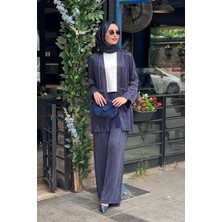 Kayra Pantolonlu Takım KY-B26-76010 Koyu Lacivert