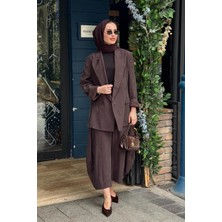 Qooq Iris Pantolonlu Takım 26SS611T Bitter