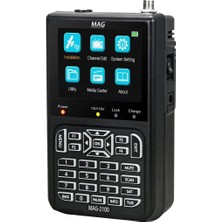 Mag MAG-2100 Hd Uydu Yön Bulucu 3.5 Inç Ekranlı Görüntülü Uydu Bulucu Ayarlama Cihazı