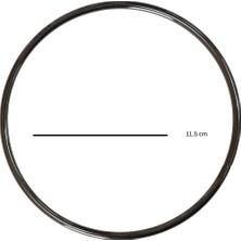 Marifet Dükkan 11 cm Metal Halka Çanta Sapı / 2 Adet