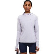 Peak Performance W Repel Upf Hooded Ls Tee Kadın Günlük Uzun Kollu Tişört G80742020T Mor
