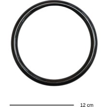 Marifet Dükkan 12 cm Yuvarlak Plastik Çanta Sapı / 2 Adet