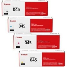 Canon CRG-045 Orjinal Toner Cmyk 4'lü Set