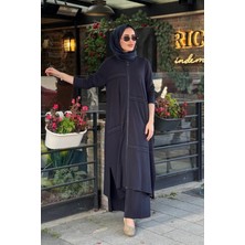 Heddy & Nurcan Çetin Nurcan Çetin Pantolonlu Takım 26435 Lacivert