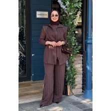 Moor Dany Pantolonlu Takım 26S4090 Kahve
