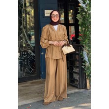 Moor Mare Pantolonlu Takım 26S4059 Camel
