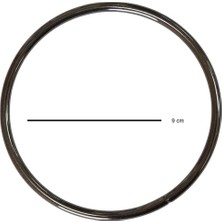 Marifet Dükkan 9 cm Metal Halka Çanta Sapı / 2 Adet