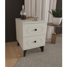 T&B Derin 2 Çekmeceli Komodin - Tamamı Mdf
