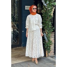 Clande Etekli Takım 2601-3042T Ekru