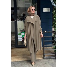 Green Jade Pantolonlu Takım 5014 Haki