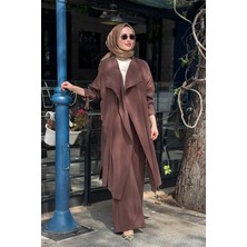 Green Jade Pantolonlu Takım 5014 Kahve
