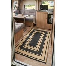 Dekozer Esterilla Xl Büyük Boy Katlanabilir Hasır Kilim Mat | Çift Taraflı-Plaj-Piknik-Kamp-Bahçe-Balkon-Teras-Karavan