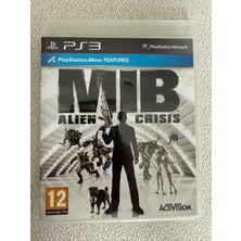 Activision Ps3 Mib Alien Crisis Men In Black Kitapçık Var 10/10 Disk Kondüsyon
