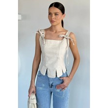 Gülseli Kadın Askılı Tarz Bluz P-00021912