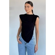 Gülseli Kadın Omuz Vatkalı Bluz P-00021863