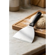 Cooker 12X24 cm Düz Paslanmaz Çelik Spatula YK1903