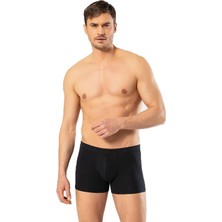 Cacharel Erkek Likralı Düz Renk Boxer, %95 Pamuk, %5 Elastan