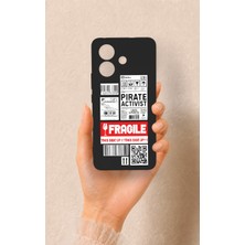 Vip Case Vivo V60 Lite Uyumlu Fragile Desenli Silikon Kılıf