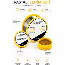 Dynamic Tech Pastalı Lehim Havya Teli Seti 40+10 Gram 1.2 mm 40/60