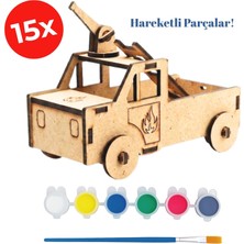 Kidose Itfaiye Aracı Stem Etkinlik Kiti | Kendin Yap Oyuncak