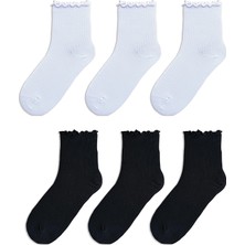 QUALITY WALKING Monochrome Series Soket Çorap 6'lı Set