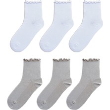 QUALITY WALKING Monochrome Series Soket Çorap 6'lı Set